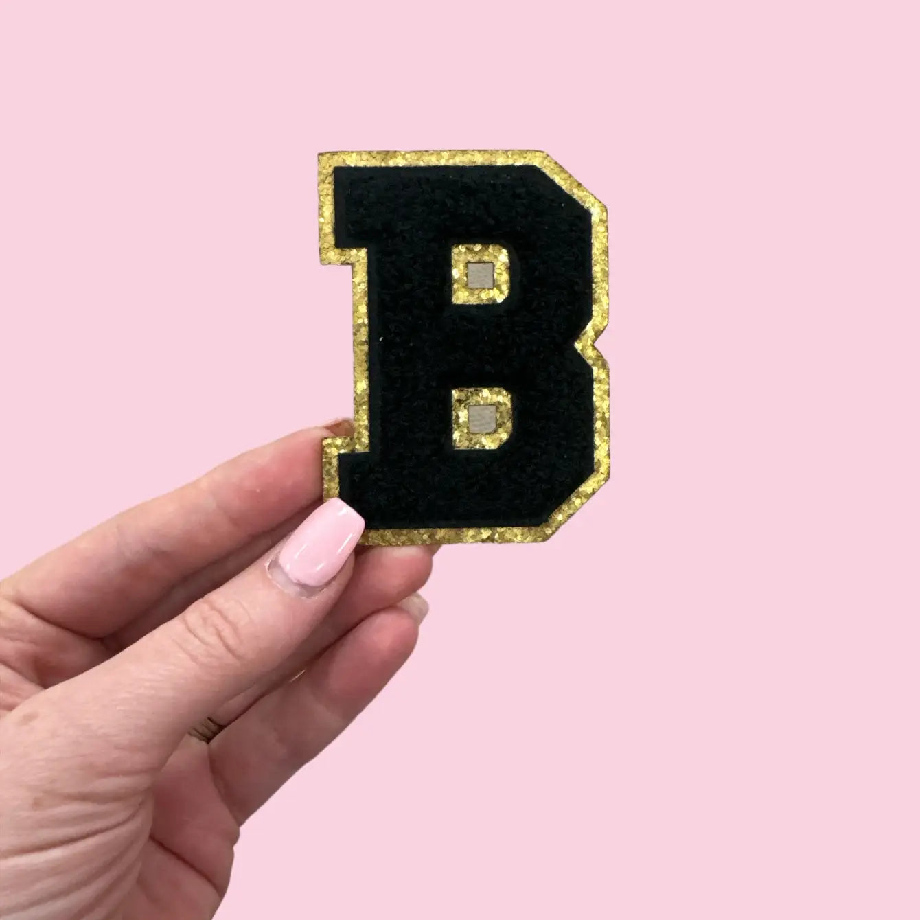 3" Sticky Back Black Letters