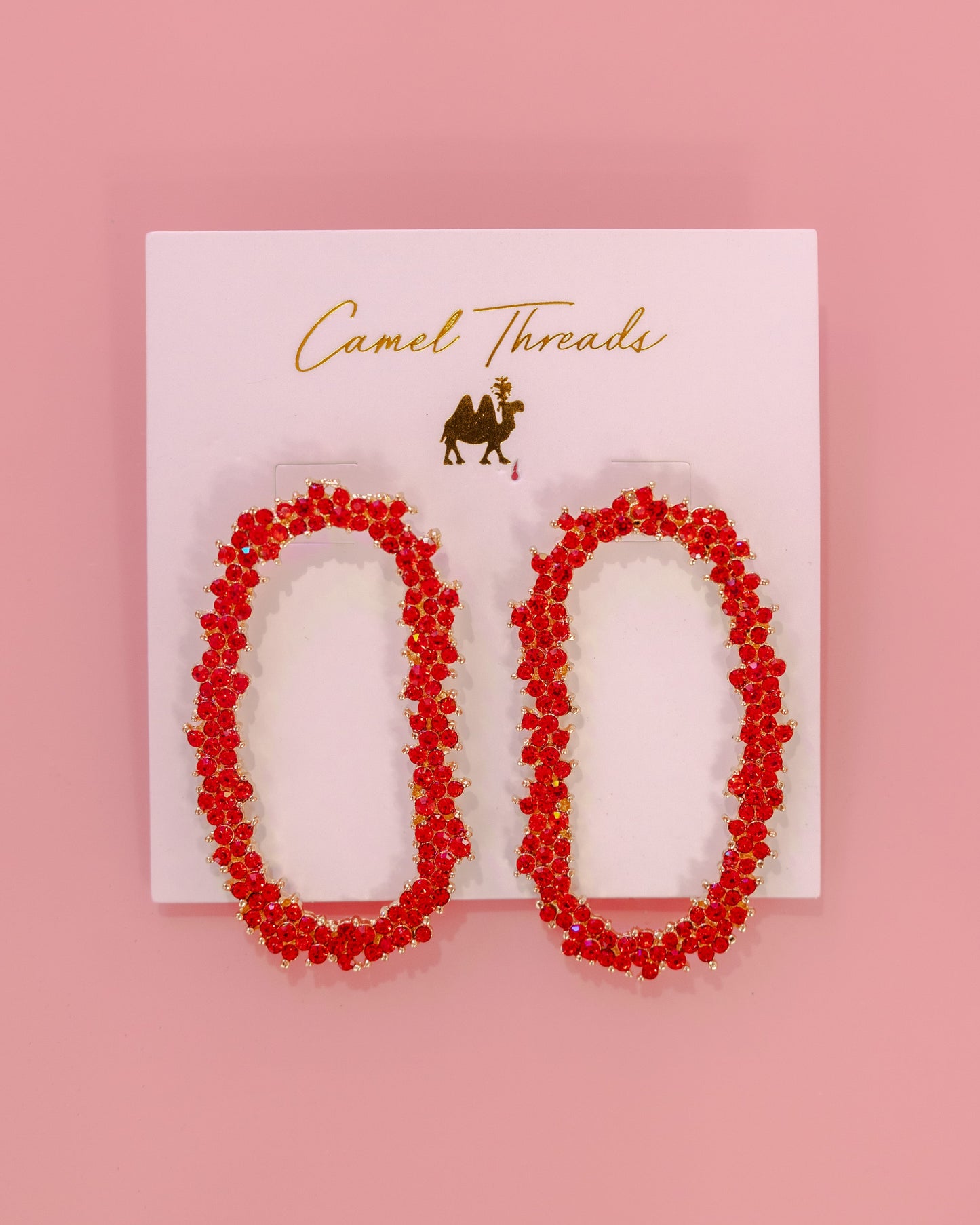 Caylee Earring- Red