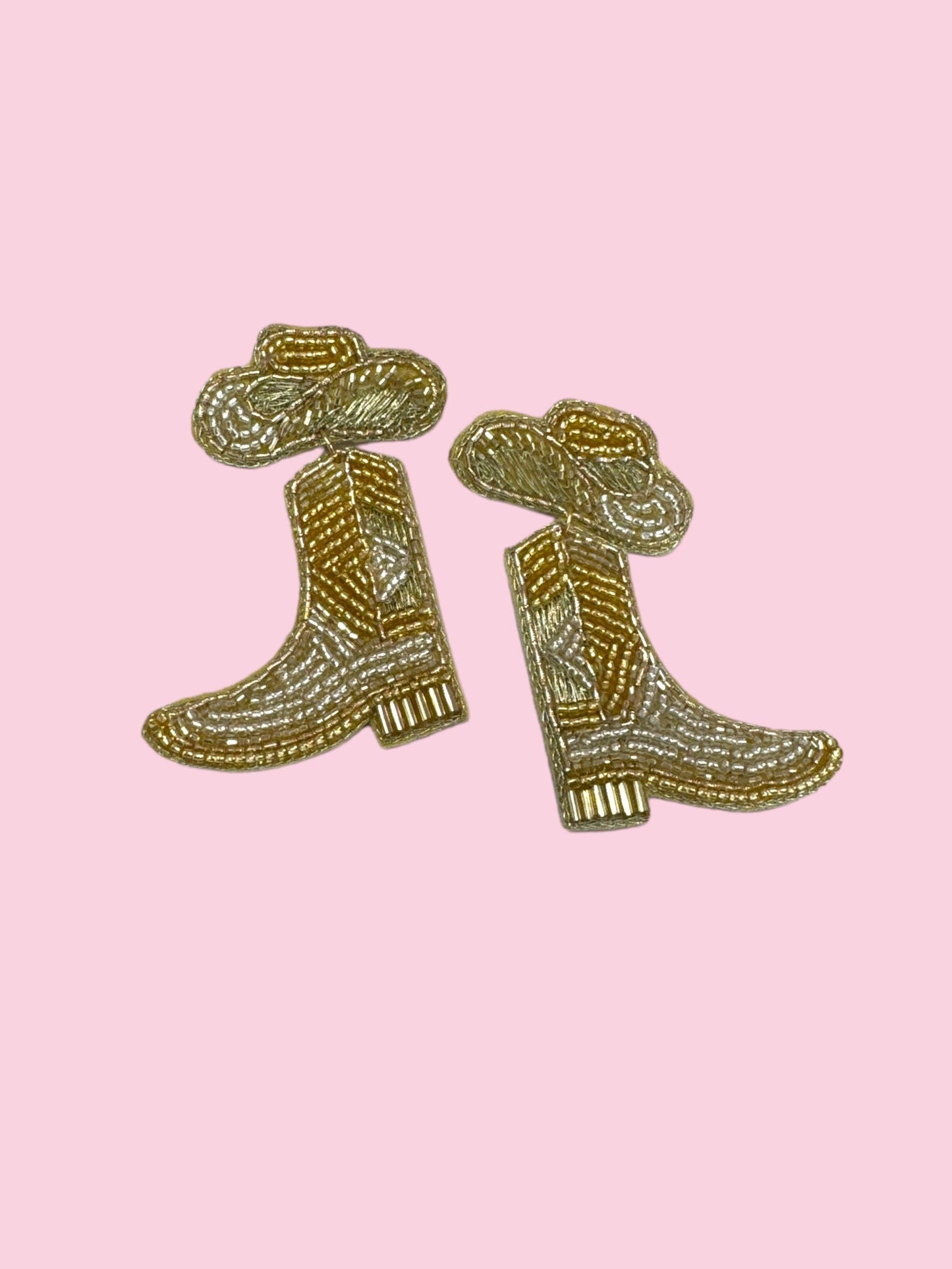 Gold Boots