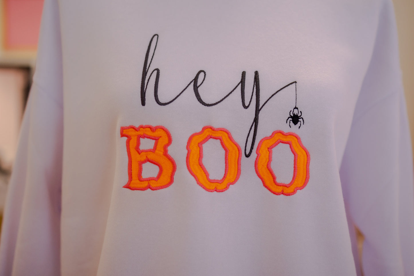 Sweatshirt - Hey Boo