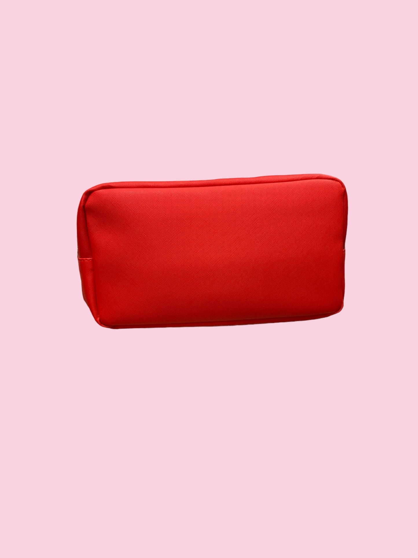 Medium Red Blank Patch Bag