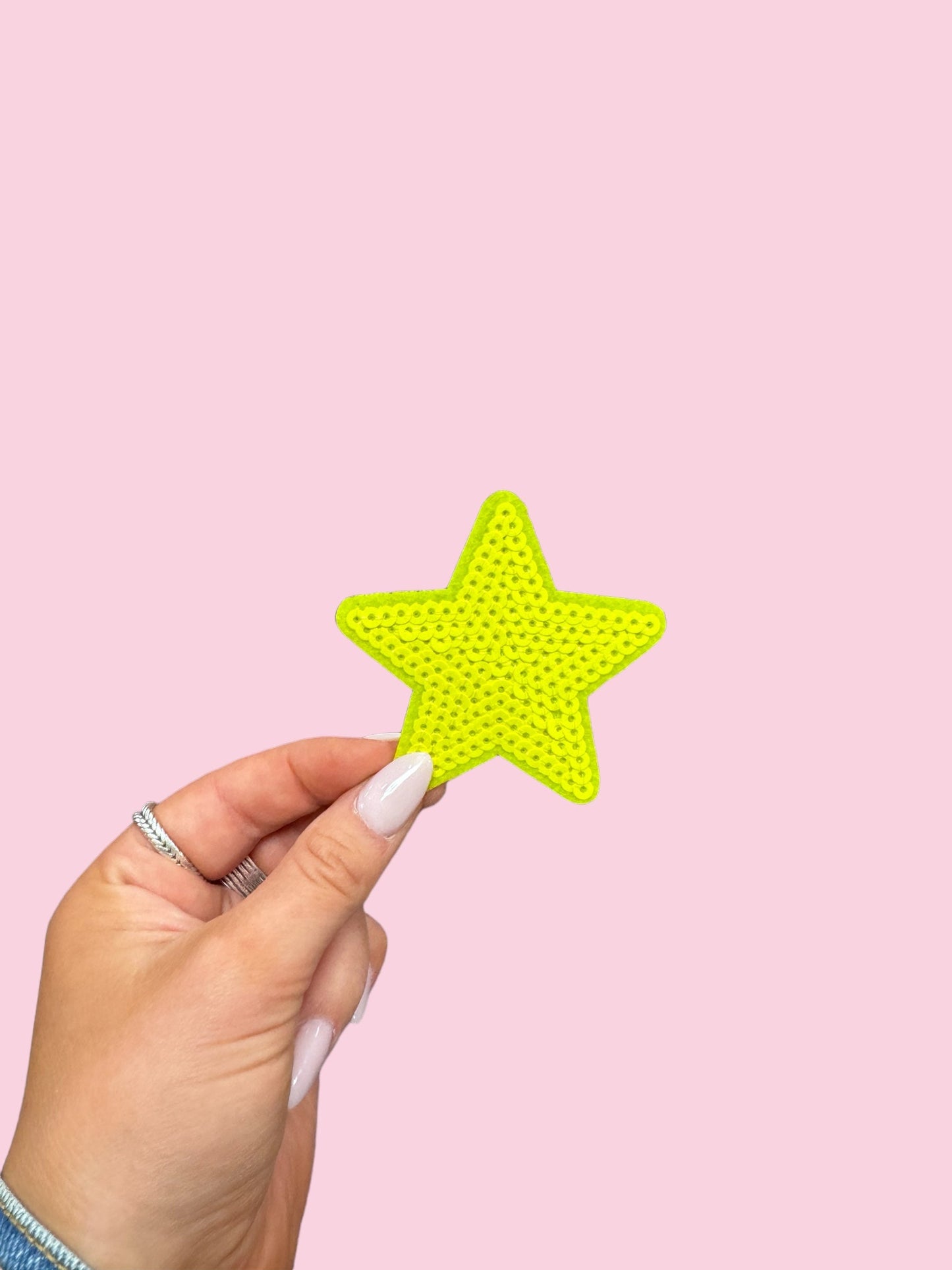 Star - Lime/Neon (HEAT PRESS)