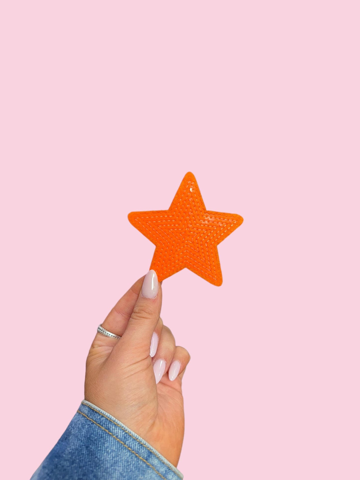 Star - Orange/Neon (HEAT PRESS)
