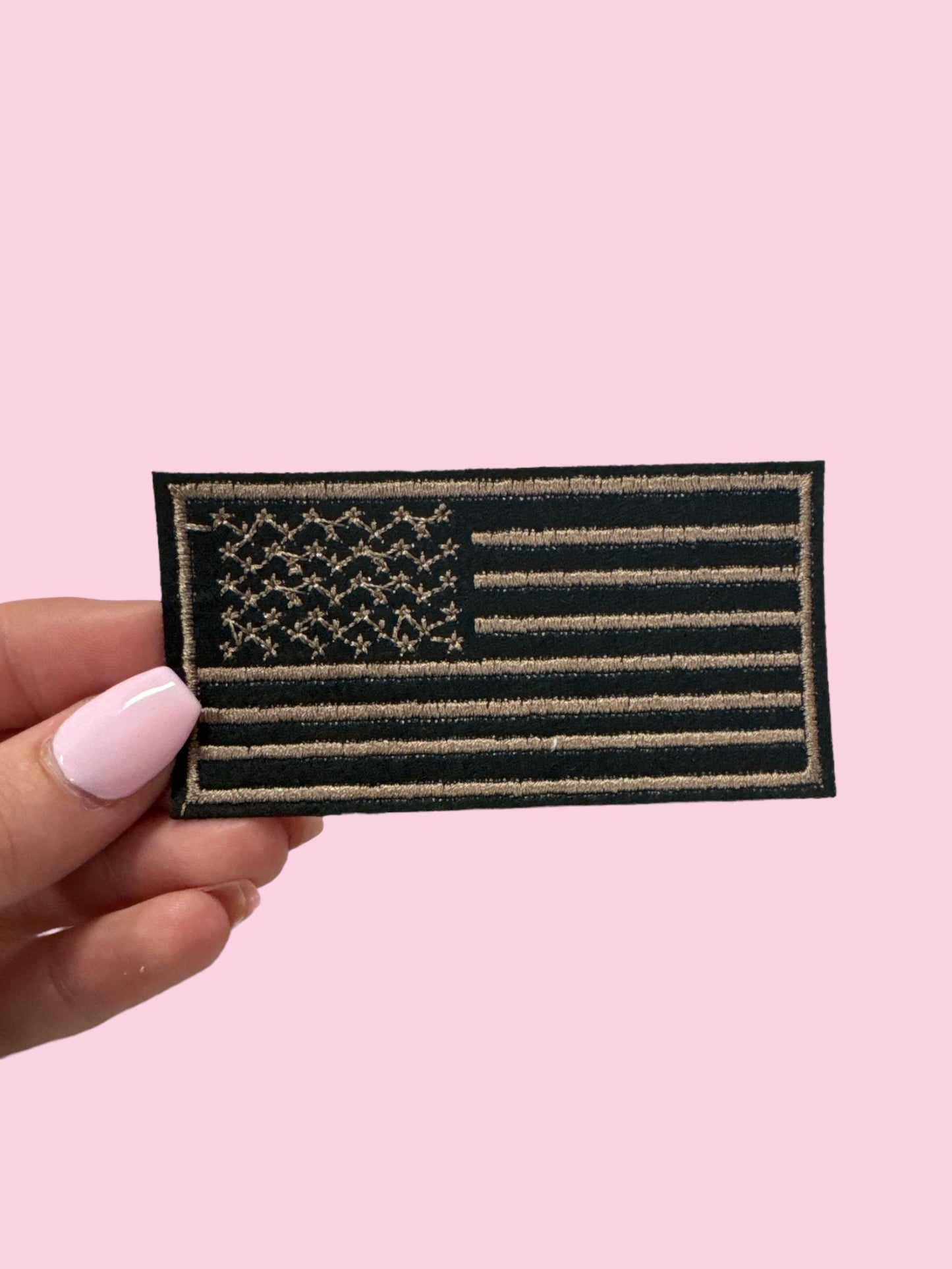 Flag - Black & Gold (HEAT PRESS)