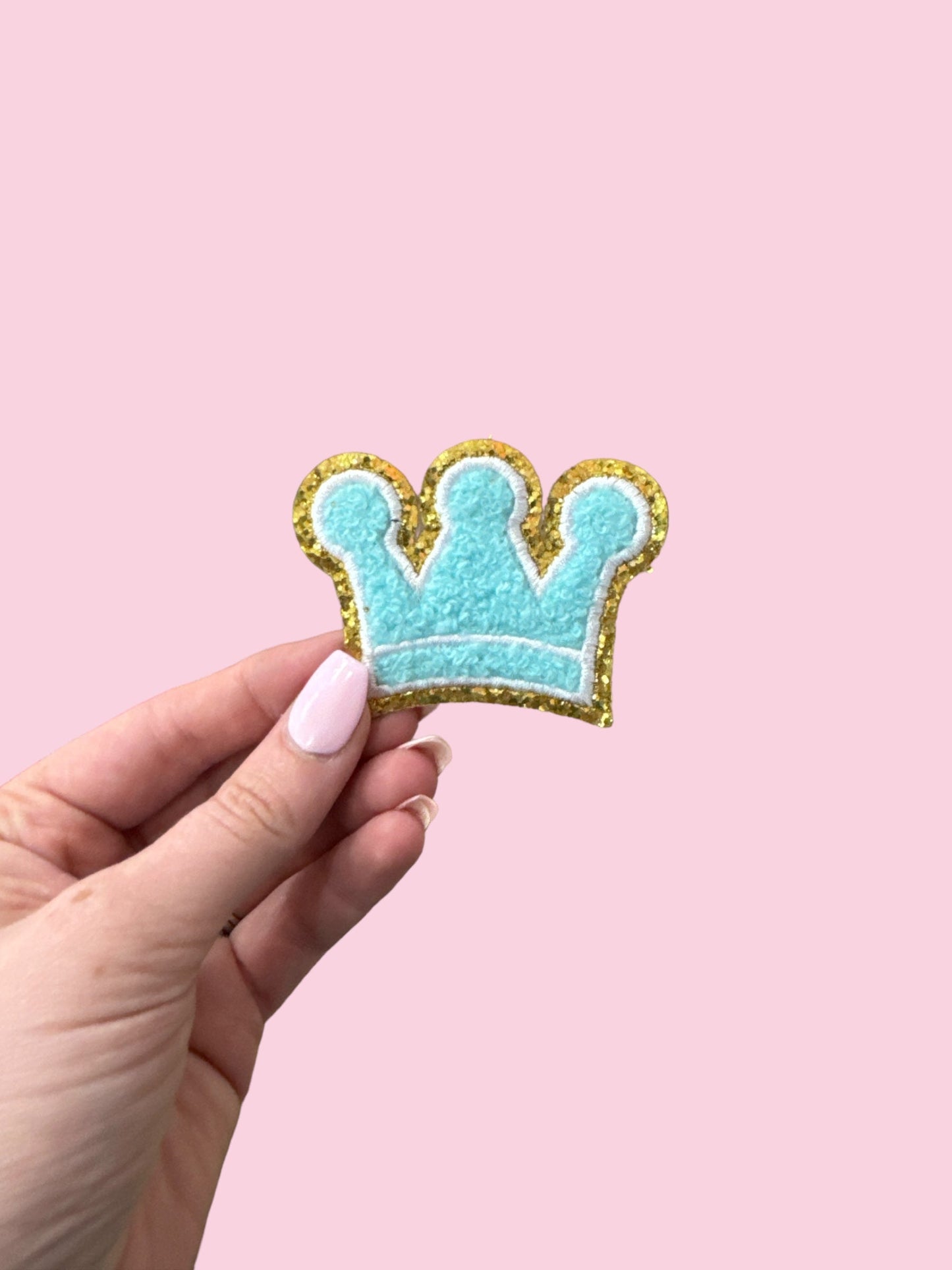 Crown - Turquoise (STICKY BACK)