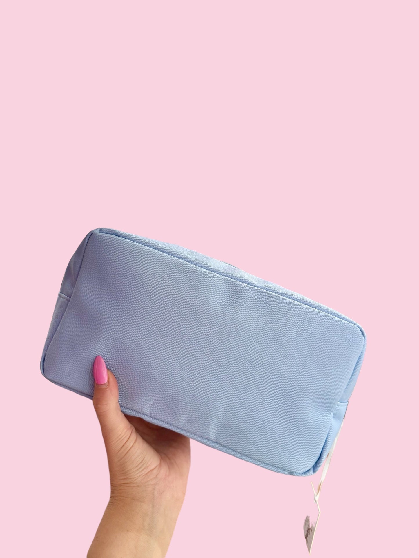 Medium Light Blue Blank Patch Bag