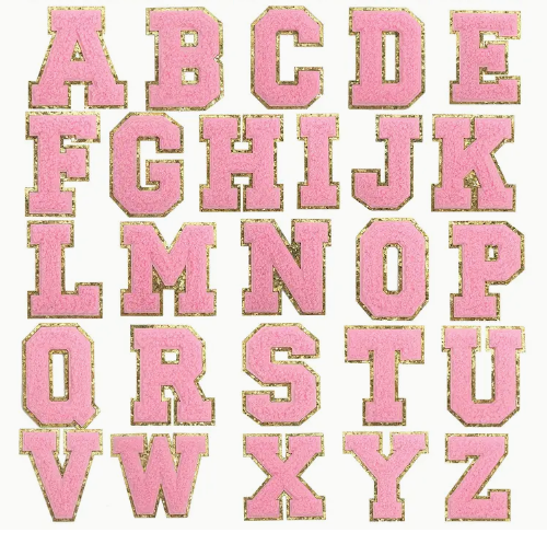 3" Sticky Back Letters
