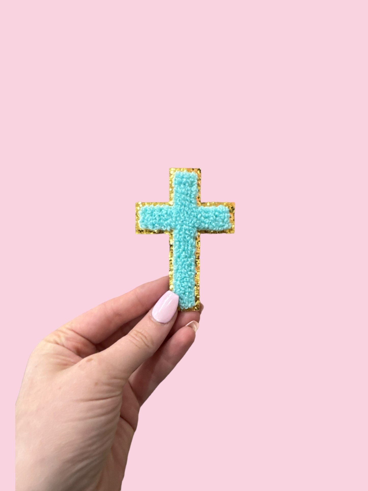 Cross - Turquoise (STICKY BACK)