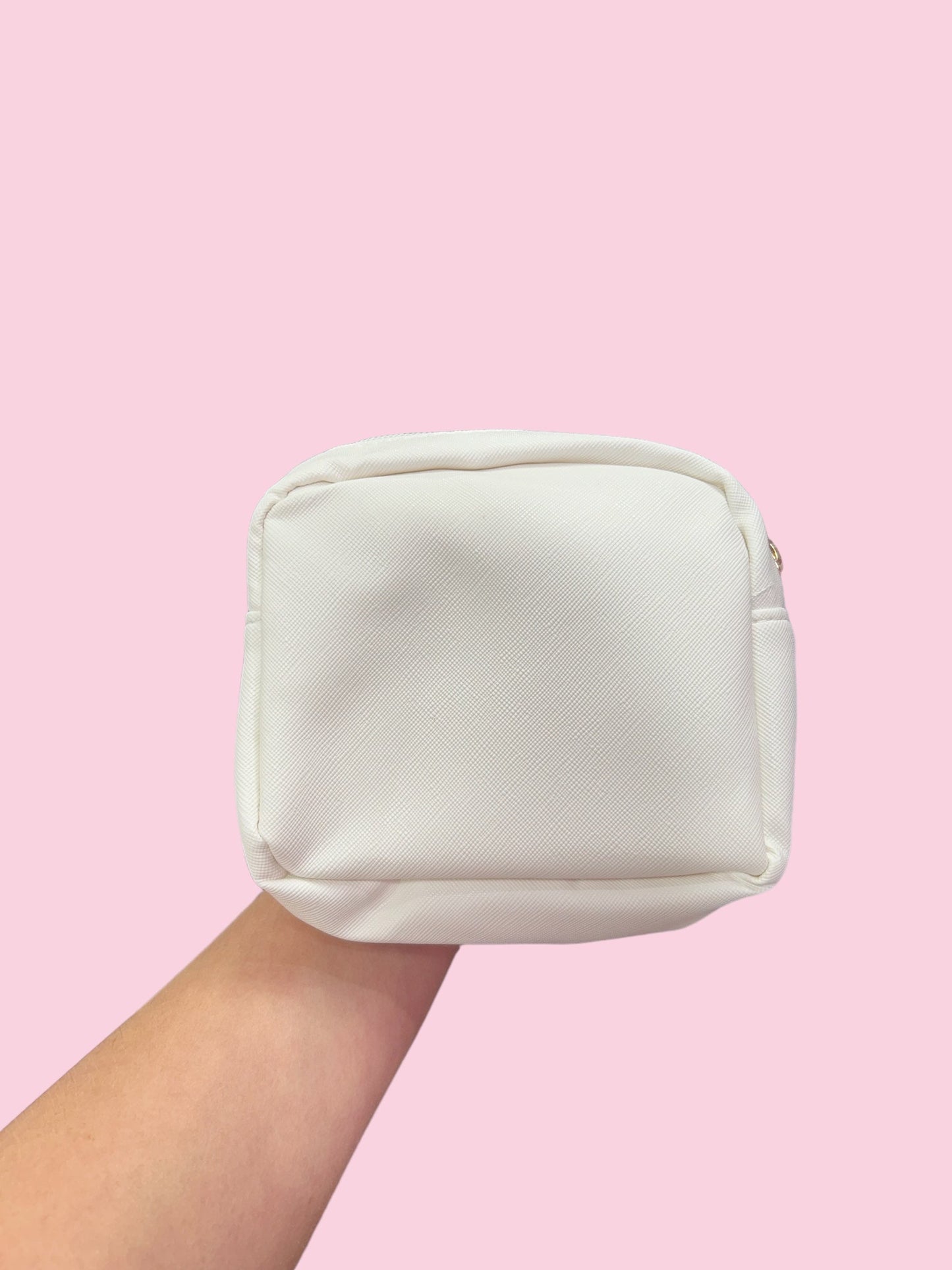 Small White Blank Patch Bag