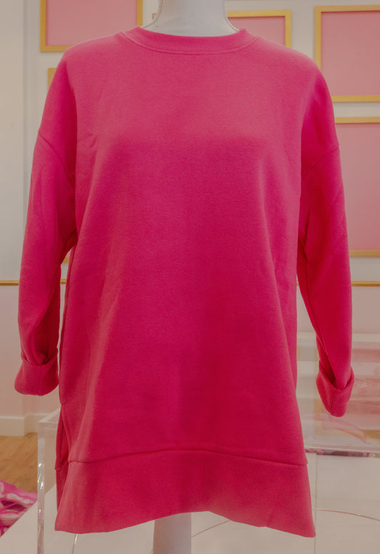 Sweatshirt - Hot Pink