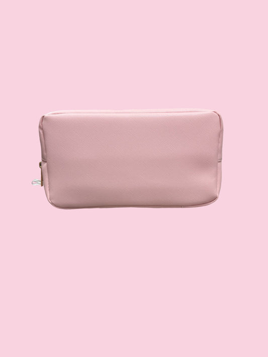 Medium Light Pink Blank Patch Bag