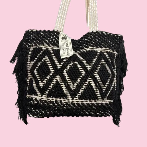 Totes - Lulla Black Fringe