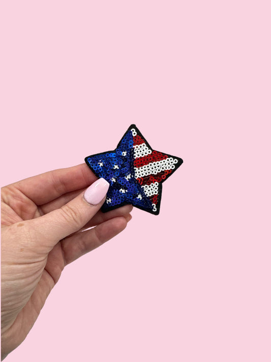 Star - Patriotic (HEAT PRESS)