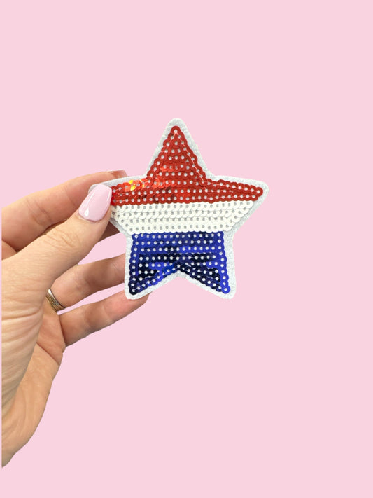 Star - Patriotic (HEAT PRESS)